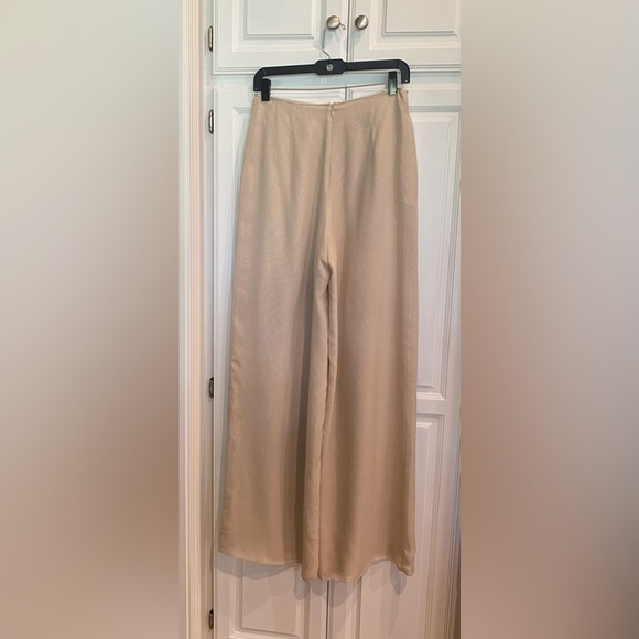 Bahia Heind 100% Silk Palazzo Pants women’s size 8 - Picture 1 of 13